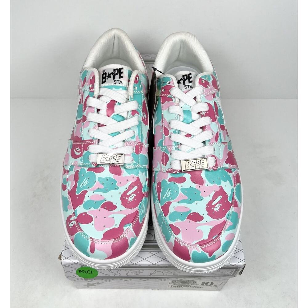 Size 10.5 - Bapesta Miami Exclusive Camo 1st Anniversary🏖️ BRAND NEW! - Picture 3 of 12